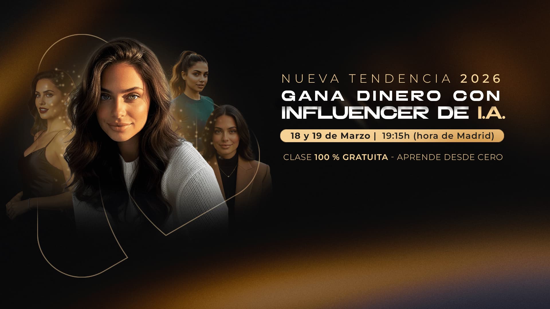 Crea tu Influencer de IA que trabaja para ti y genera ingresos desde casa